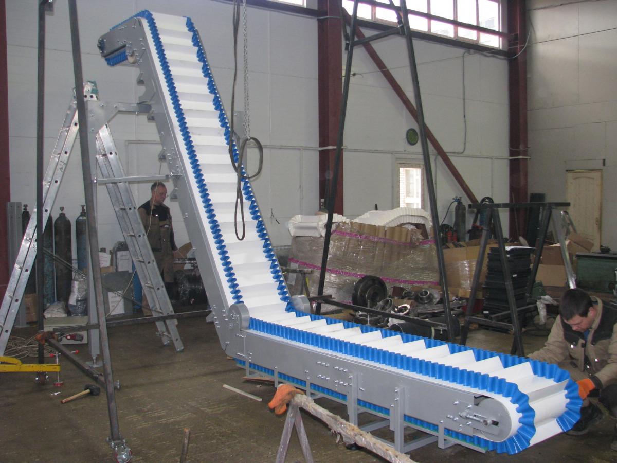 Конвейер ленточный Z-образный