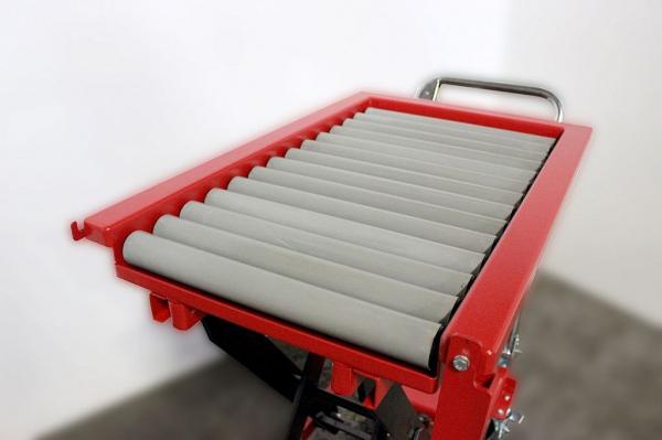 Рольганг подъемный подкатной